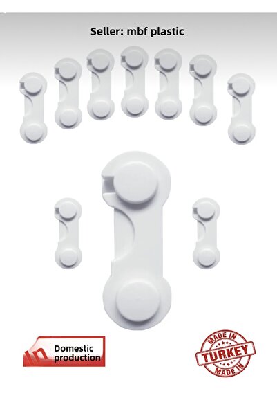 M Mimoza Park 4 τεμάχια μάνδαλο ντουλάπι και συρτάρι πολλαπλών χρήσεων Παιδική κλειδαριά ασφαλείας μωρού