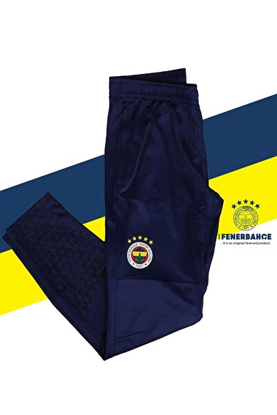 Fenerbahçe Γνήσιο ύφασμα Rashel με άδεια χρήσης, Navy Blue A, Σετ Φούτερ με μονό κάτω μέρος