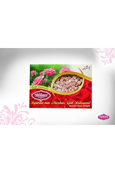 Yıldırım Şekerleme Isparta 200 Gr Double Roasted Rose Delight with Rose Petals