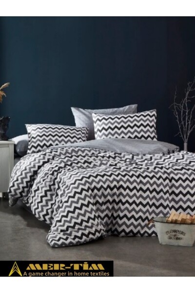 mer-tim ezberbozan ev tekstili Set husă pilotă Mer-Tim Cotton Ranforce Oversi...