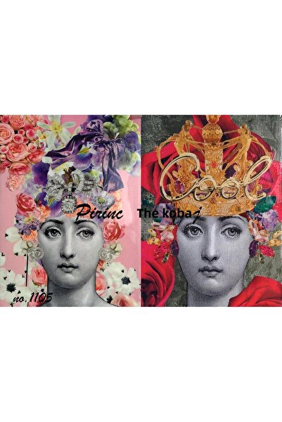 LİNEART ورق ديكوباج نحاسي Lineart رقم: L1105 - 29x42 سم