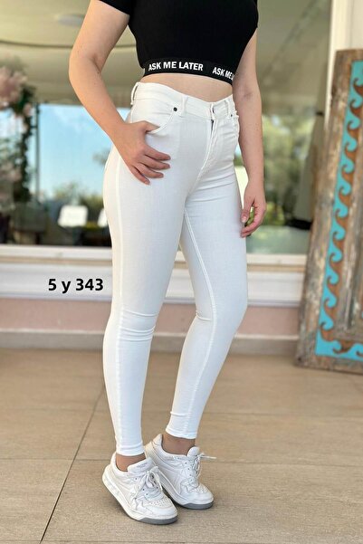 İnce Topuk بنطلون ليكرا جينز 5y343