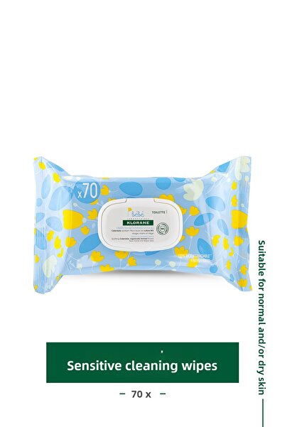 Klorane Bebe Hassas Temizleme Mendili 70 Yaprak