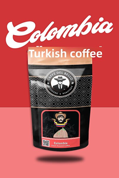 Caffe Del Bello 250 جرام قهوة تركية كولومبية مطحونة