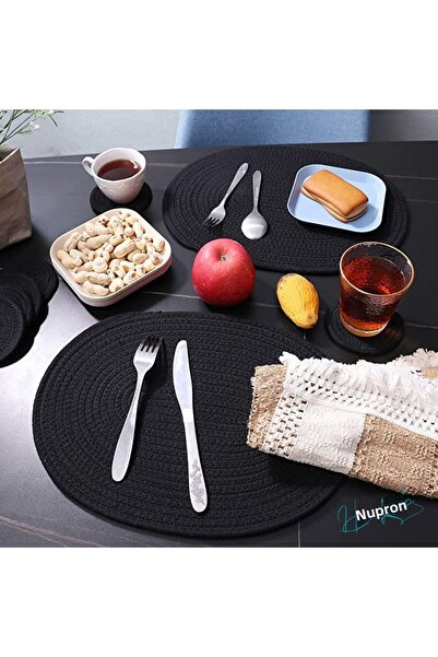 HomeTurko Jute, Wicker, American Serving Oval Table Plate, Table Organizer, S...