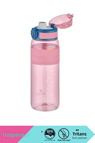 Uzspace 600ml New Collection Silicone Body Comfortable Drinking Mouth Tritan ...