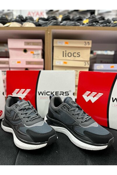 Wickers Wickers 2819 Smoked-White Men's Sports Shoes