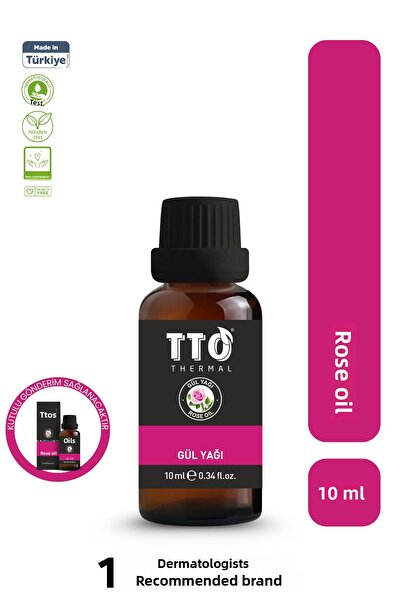 TTO Thermal Rose Oil 10 ml – Natural Delicate Skin & Aromatherapy Oil