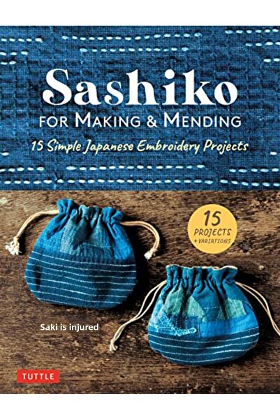 Tuttle Publishing ساشيكو لصنع وإصلاح 15 مشروع تطريز ياباني بسيط