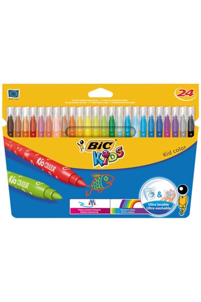 Bic أقلام تلوين للأطفال - 24 لونًا841800