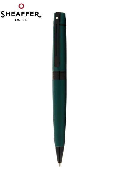 Sheaffer قلم حبر جاف WizDesign 300 أخضر داكن غير لامع/أسود غير لامع مع صندوق هدايا خاص