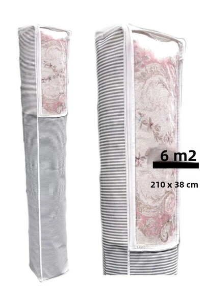 Helen's Home Τσάντα αποθήκευσης χαλιών με παράθυρο χαλιού 6 M2