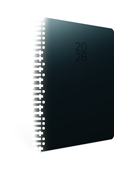 Gıpta 2026 419-SEK EKO Пластмасова спирала с твърда корица 20x28 Дневен крем дневник