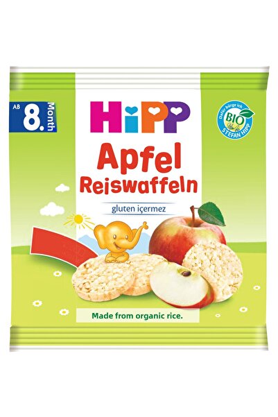 Hipp HIPP ОРИЗОВИ КРЪГЛИЦИ С ЯБЪЛКА 30Г (HPRONDOREZMAR)