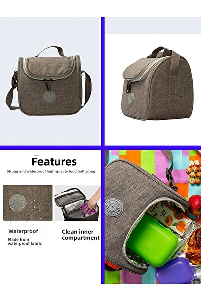 Alone Thermal Lunch Bag Grey 9312 Baby Bottle Bag