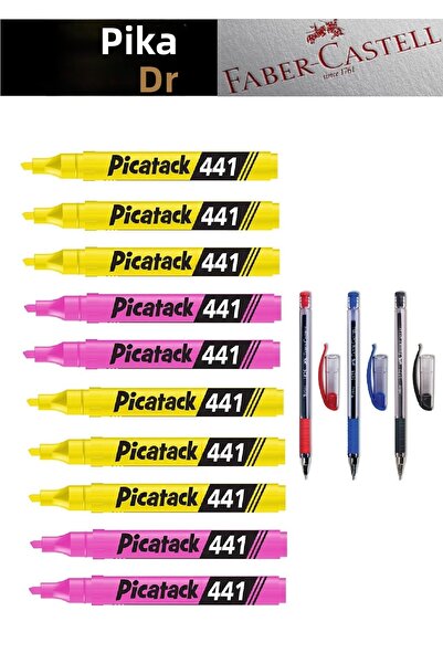 Picador قلم تحديد بيكاتاك 441 مجموعة مكتب مختلطة 1