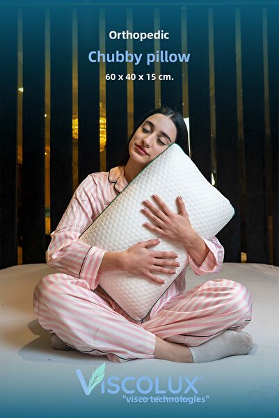 Viscolux Pernă ortopedică dolofană Anadolu - Pernă clasică visco pentru preve...