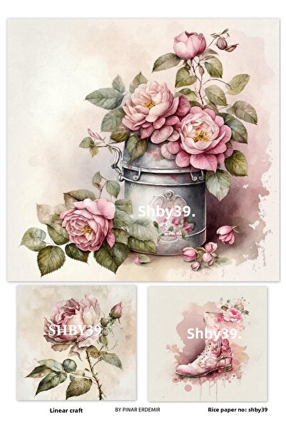 LİNEART ورق ديكوباج نحاسي La-shby39