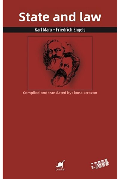 Ayrıntı Yayınları Devlet Ve Hukuk / / Friedrich Engels,karl Marx