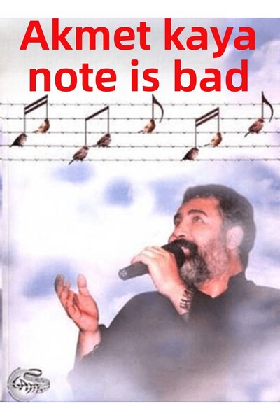 Gam Yayınları Ahmet Kaya Nota Kitabı 4