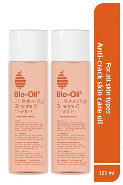 Bio-Oil Anti-Stretch & Anti-Blemish Moisturizing Skin Care Oil 125 ml - Set of 2