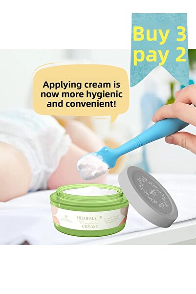 BAMM BAMM Turquoise Sudocrem Baby Cream Applying Silicone Brush Apparatus
