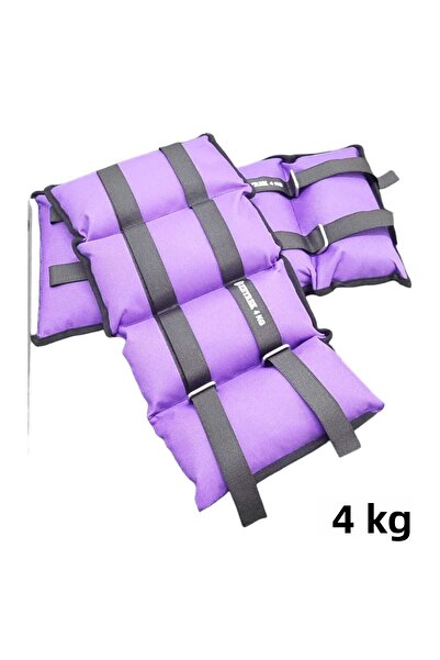 S ZEYREK 4 kg × 2 bucăți, în total 8 kg, set de greutăți pentru întărirea mușchilor pentru încheietura mâinii, sac de greutăți cu nisip