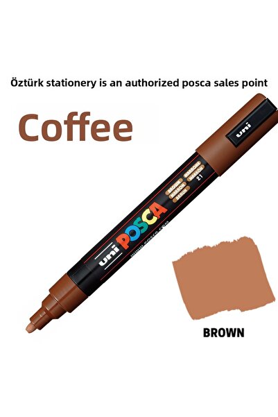 POSCA Brown Marker Pen Pc-5M (1.8-2.5 mm)