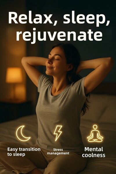 VİTASENT Stress & Sleep Support Pack – Mental Balance and Sleep Support with Magcomplex 4 and 5-Htp