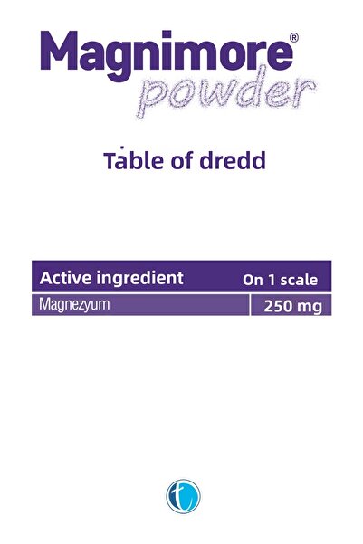 Magnimore Powder Magnesium Caramel Flavored 60 Serving Citrate Malate Bisglycinate