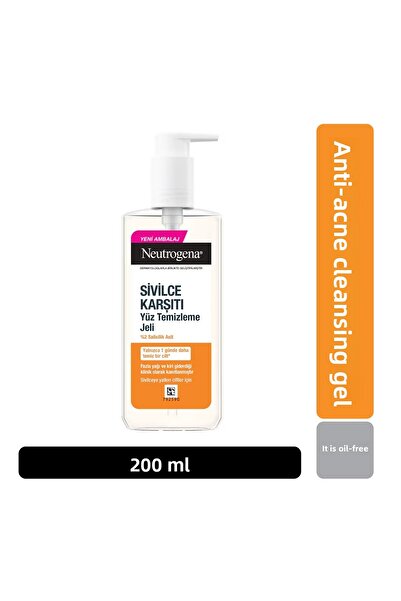Neutrogena جل تنظيف الوجه المضاد لحب الشباب 200 مل