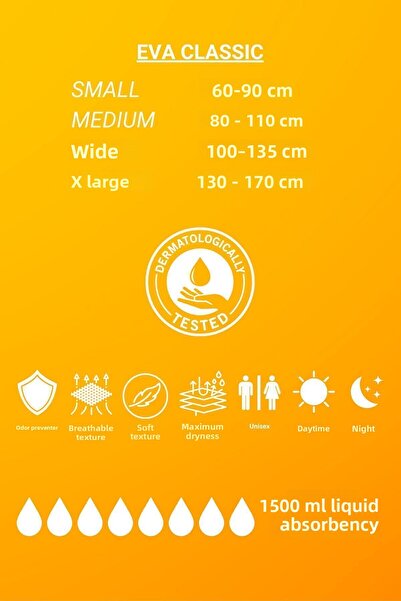 EVA Premium Lady Scented Pantyhose Patient Diapers Small 30's