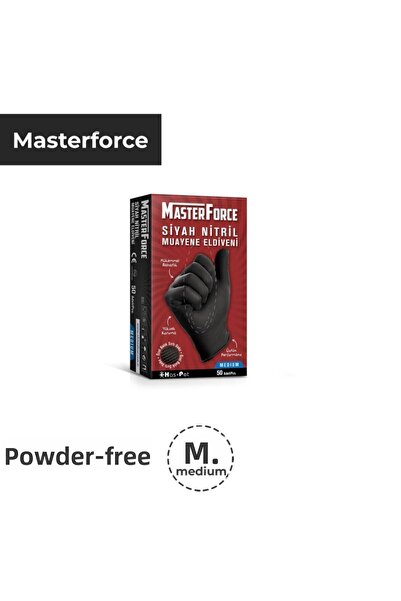 Has-Pet Master Force Nitrile Gloves Size M