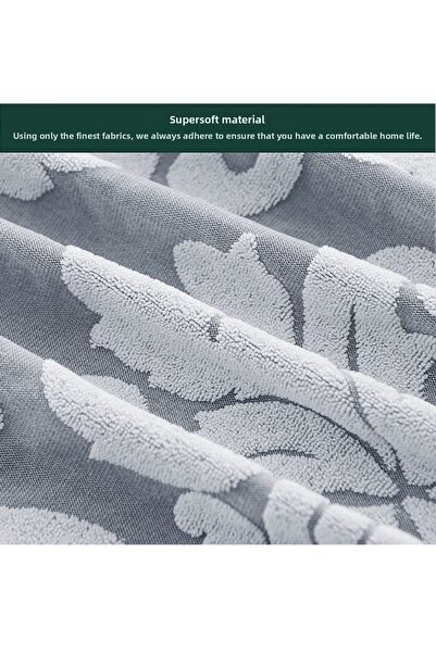 Evory Home Sofa Cover Jacquard 4 Pieces Set of 7 Seater (3+2+1+1) Slip Resistant Furniture Protector