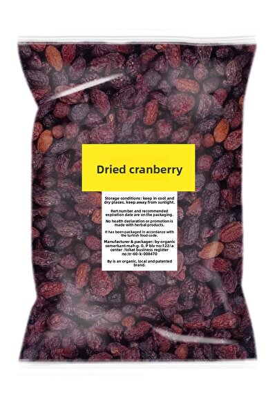 BY ORGANİK توت بري مجفف 250 جرام (مجفف طبيعياً، بدون إضافات)