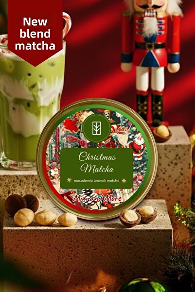 Mim and More Christmas Kiss 2025 Matcha - Matcha with Macadamia Aromat, 25 g