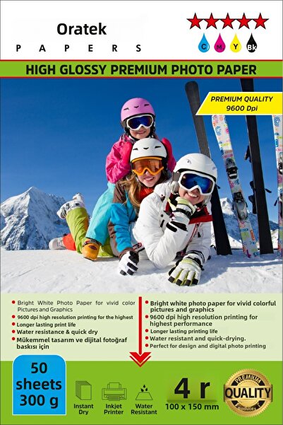 ORATEK Epson EcoTank Pro ET-5850 Φωτογραφικό Χαρτί 10X15 cm Premium Γυαλιστερ...