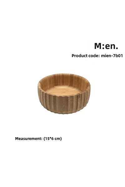 MİEN وعاء مجوف من الخيزران من Mien مقاس 15 سم
