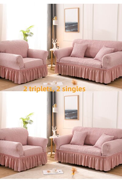 Gerbera Home Collection Set de pudră pentru canapea Gerbera Twist 3+3+1+1