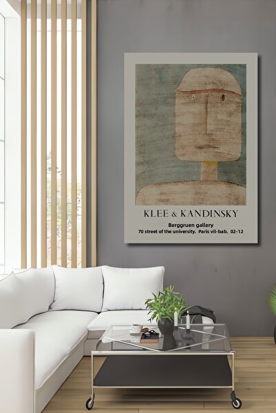 Teona Ahşap Tablou decorativ din lemn dreptunghiular Expoziție Klee Kandinsky