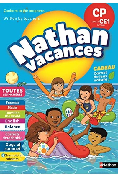 NATHAN Cahier De Vacances Primaire Cp Vers Ce1 67 Ans