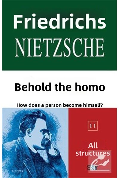 Say Yayınları Ecce Homo Kişi Nasıl Kendisi Olur