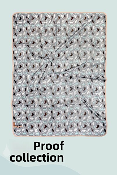 HAMUR Proof Liquid Proof 140X200 cm Baby Kids Play Event Activity Nutrition Cover Junior