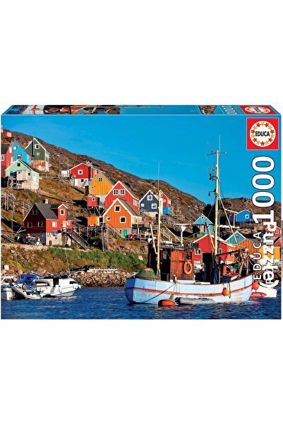 EDUCA بازل 1000 قطعة منازل اسكندنافية 17745