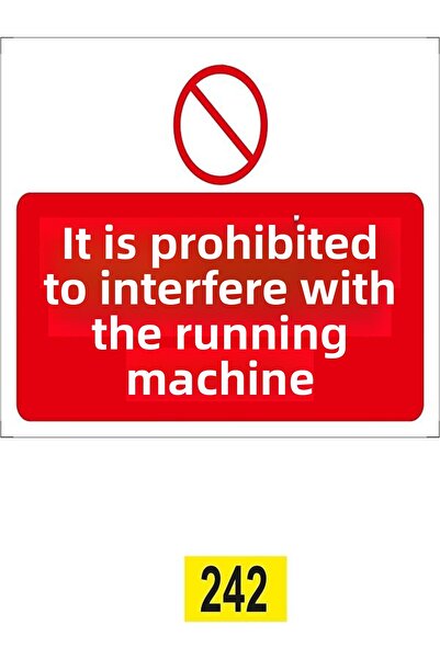 Emek İkaz Levhaları من المحرور التدخل في تشغيل آلة التحذير/لافتة التحذير