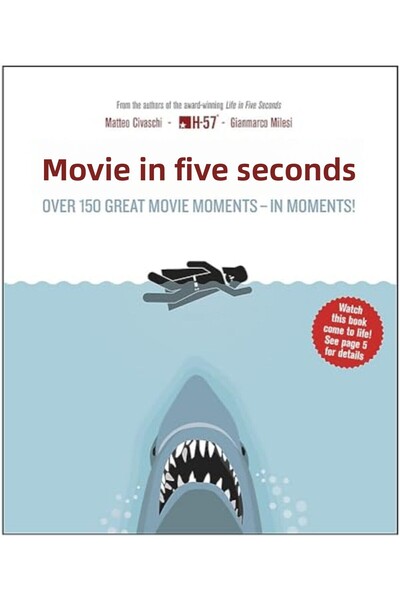 Hachette فيلم في خمس ثوان أكثر من 150 لحظة سينمائية رائعة في لحظات