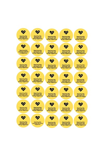 Bimotif 700pcs sticker special for packaging, Opening this package will cause...