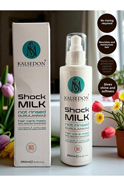 MS Kalsedon PROFESSİONAL حليب الشعر بالكيراتين الاحترافي من إس إم كالسيدون، 2...