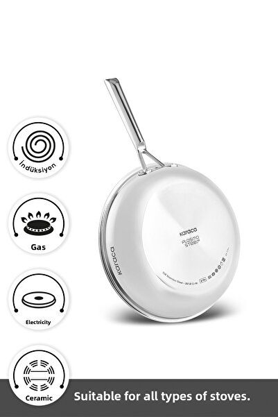 Karaca Plasma Steel 316+ 3Ply Sauce Bowl 18 cm