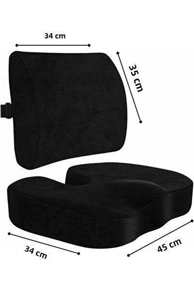 eryatex Sitting Cushion Waist Pillow Waist Support Pillow Orthopedic Visco Pillow Neck Pillow Orthopedic Pillow